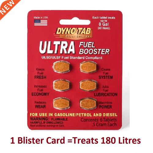 DynoTab ULTRA Fuel Booster 6 tab for Petro
