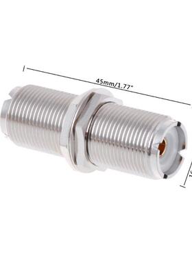 1 Pc UHF SO29 Female To Female Jack Nut Bulead Panel Moun