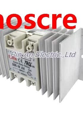 Single Phase Solid State Relay SSR 10AA 24 380V DC 80 280V A