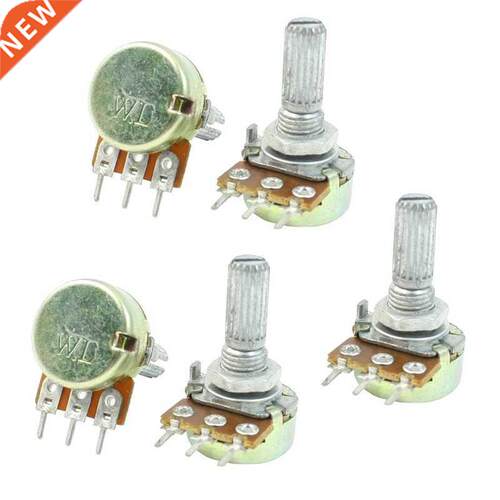 One Linear Type  Terminals Rotary Taper Potentiometer 20K O