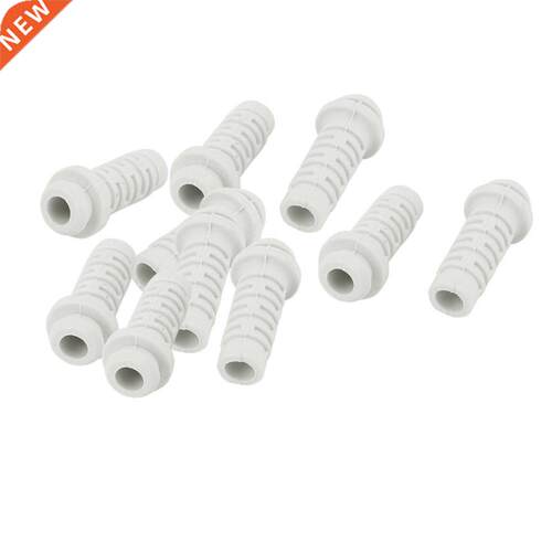 UXCELL 10pcs 5mm Inner Dia Rubber Strain Relief Cord Boot Pr