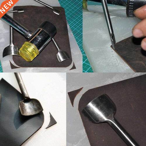 1PC Leather Craft Half-Round Cutter Punch Tools  Leather