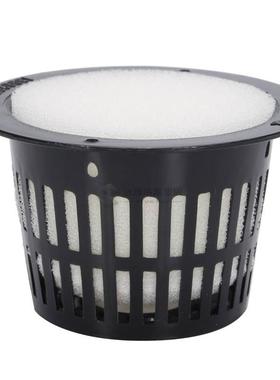 10Pcs Mesh Pot Net Basket Hydroponic System Garden Plant Gr