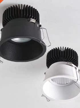Dimmable Narrow Border Embedded Anti-Glare COB Ceiling Reces