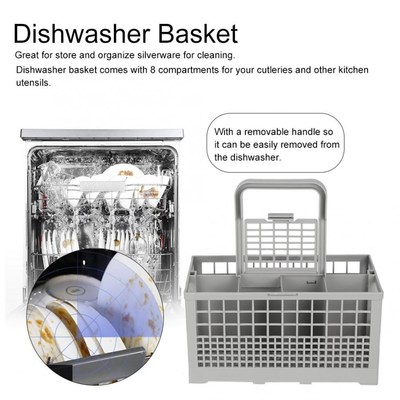 niversal Dishwasher Basket Part Cutlery Replacet Basket Stor