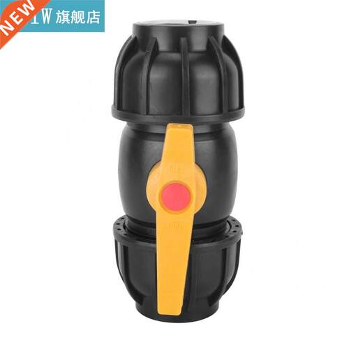 PE Plastic 50mm Diameter Ball Valve Connector PPR PE PVC Wat