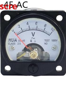 SO-45 AC Anlog Voltmeter 1V2V3V5V10V15V20V30V40V50V100V150V2