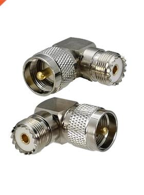 1pcs Connector Adapter UHF SO239 Female Jack to UHF PL259 Ma