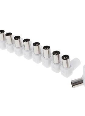 10 Pieces Right Angle RF Feale Connector Plug for Coaxial C