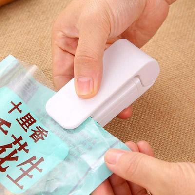 Portable Bag Heat Sealer Plastic Package Storage Bag Clip Mi