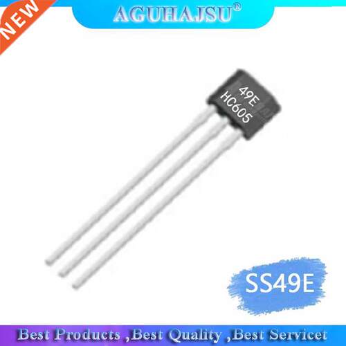 10pcs 49E Hall element OH49E SS49E Hall sensor Hall Effect S