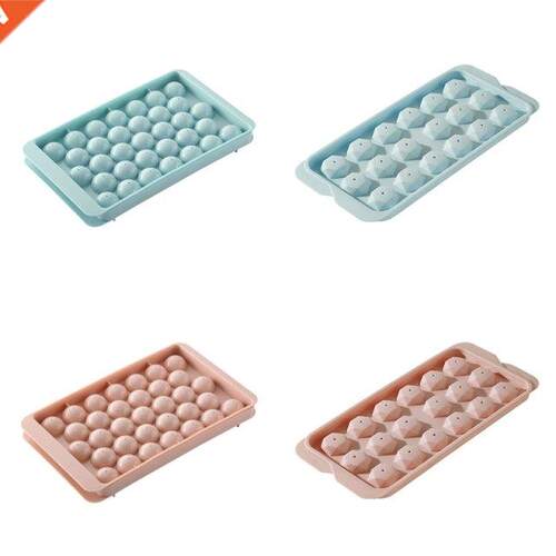 Creative Plastic Food Grade Round Ice Ball Tray Spheres Geom