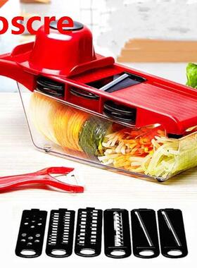 Vegetable Cutter with Steel Blade Mandoline Slicer Potato Pe