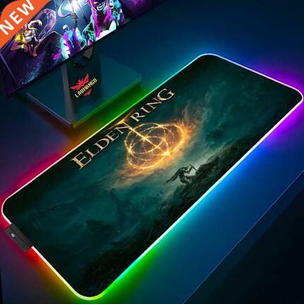 Elden Rng Gamng Mousepad Game Speed RGB Led Setup Gamer De