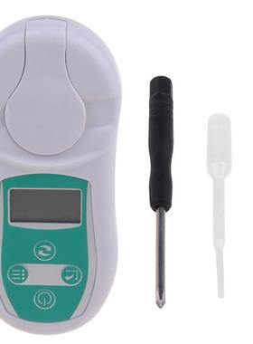 Digital Brix Refractometer Sugar Testing Meter 0-5% Tempera