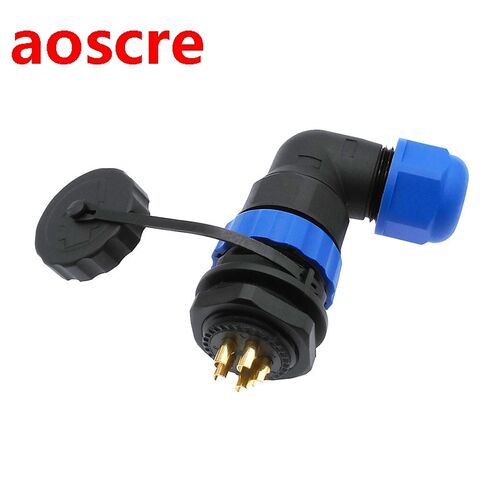 SP20 angle connectors waterproof connector 1/2/3/4/5/6/7/9/1