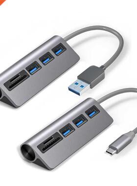 Type C/USB3.0 Hub Dockng Staton USB3.0 5Gbps Spltter SD T