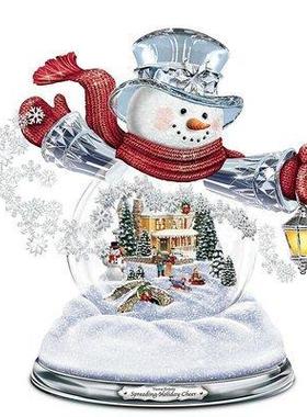 Christmas Window Decal Santa Claus Snowflake Stickers Winter