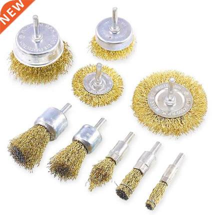 Rust Removal Brush Set Tools Grinder Polishing Metal Wire