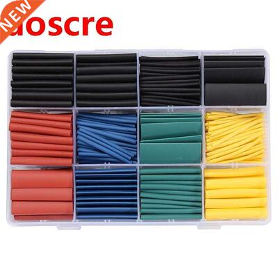 530pcs/set Heat Shrink Tubing Insulation Shrinkable Tube Ass