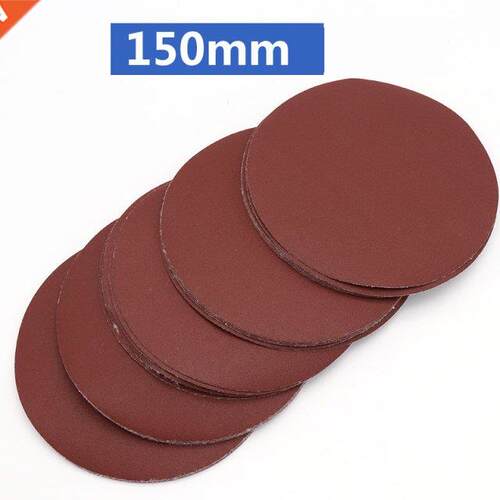 10pcs 150mm Sander Disc Sanding Polishing Paper Sandpaper Di
