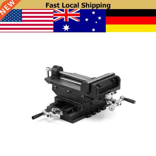 6 inches Cross Slide Drill Press Vise Metal Milling Vice Hol