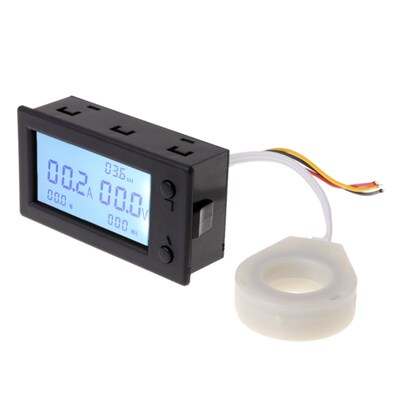 DC300V 100A 200A 400A Hall Effect Coulometer Digital Voltmet