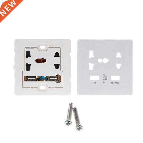 Smart Home 5V USB Switch Charger Adapter Socket Power Outlet