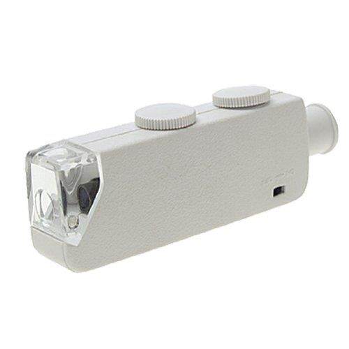 White Illuminated Lighted 160X-200X Microscope