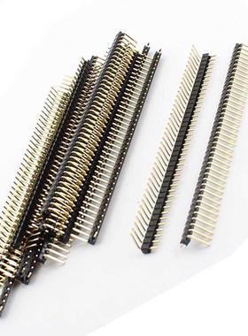 17Pcs PBC 40Pin 2.54mm Single Row Right Angle Header Connect