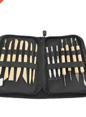14pcs Clay Pottery Tools Sculpture Tools Plasticine Carving