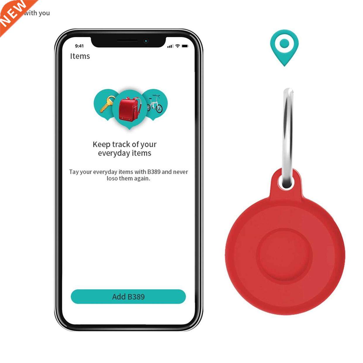 Silicone AirTag Case For Apple Airtags Locator Case Portable