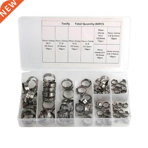 80/45 PCS stainless steel single e hoop hoop clamp c pip