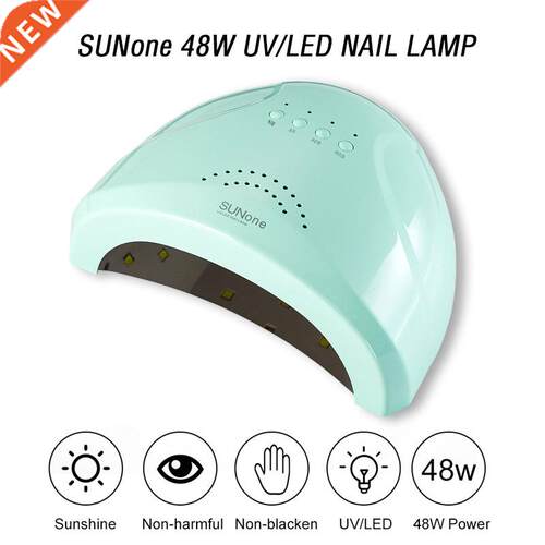SUNone 48W UV Lamp Nal Dryer Nal Art Rechargeable 30 LEDs