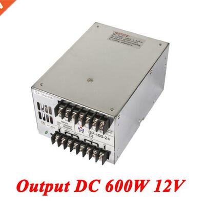 SP-600-12 PFC switching power supply 600W 12v 50A,Single Out