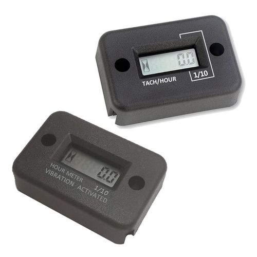 New Tach Vibration Hour Meter Hour Counter RPM Counter Water