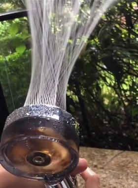 High Pressure Propeller Shower Head With Filter 360° Rot