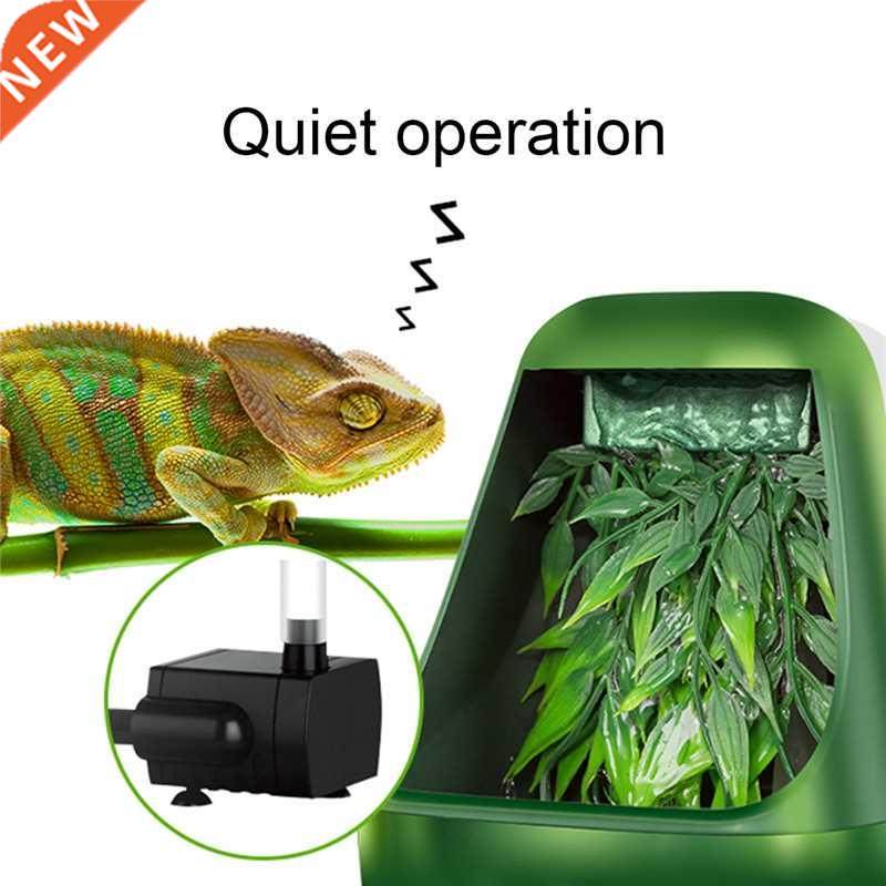 11X27cm ABS Automatic Reptile Water Drinking Filter Feeding