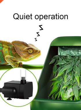 11X27cm ABS Automatic Reptile Water Drinking Filter Feeding