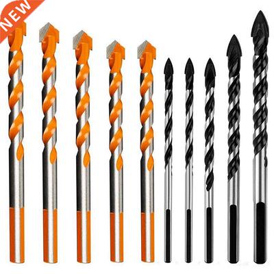 10PCS Drill Bit Set Carbide Twist Drill Triple-cornered Dril
