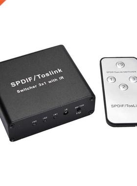 Dgtal Optcal o Swtch SPDF/TOSLNK Optcal o 3X1 Swtche