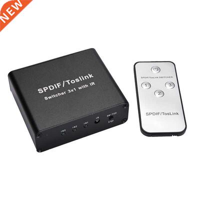 Dgtal Optcal o Swtch SPDF/TOSLNK Optcal o 3X1 Swtche