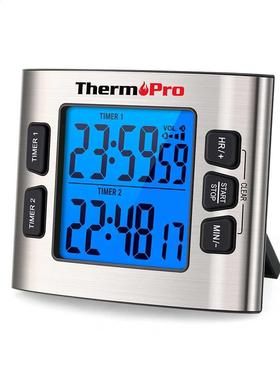 ThermoPro TM02 Backlight Kitchen Timer Countdown Countup Dua