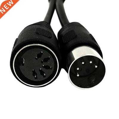 MIDI Extension Cable,MIDI 5 Pin DIN Male to Female Audio MI
