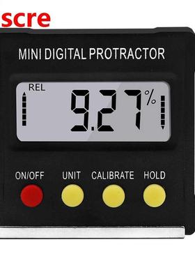 Digital Protractor,Inclinometer,Electronic Level Box,Gradien