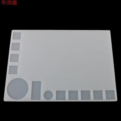 35x25cm Transparent Heat Resistant Silicone Pad Desk Mat Mai