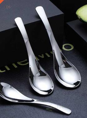 High Quality Stainless Steel Chinese Soup Spoon Round Earl S