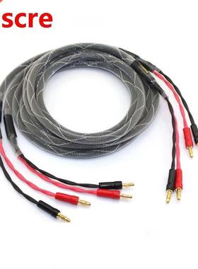 High Quality OCC copper Audio Speaker Cable audiophile louds