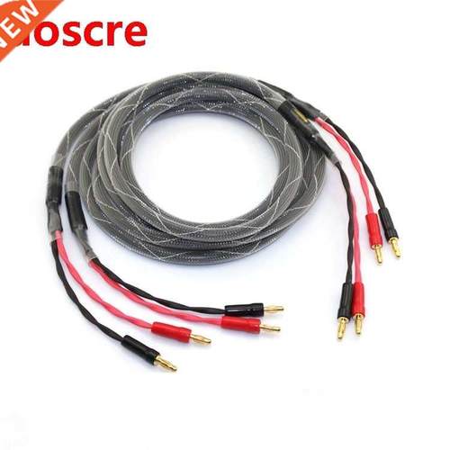 High Quality OCC copper Audio Speaker Cable audiophile louds