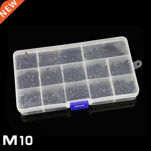 22PCS 12.9 Grade M10 Allen Hex Socket Cap Head Black Screw B